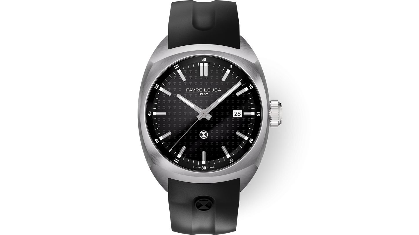 Favre Leuba  Chief Date Black Dial