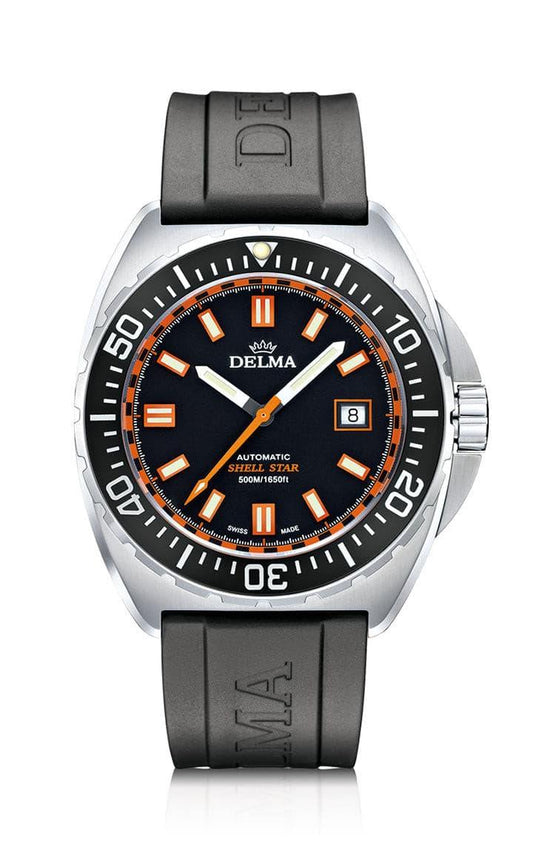 DELMA SHELL STAR AUTOMATIC BLACK