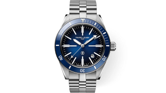 Favre Leuba Renaissance Blue Dial